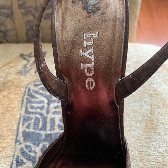 Hype woman’s high heel shoes size 7 1/2 - Picture 4 of 10